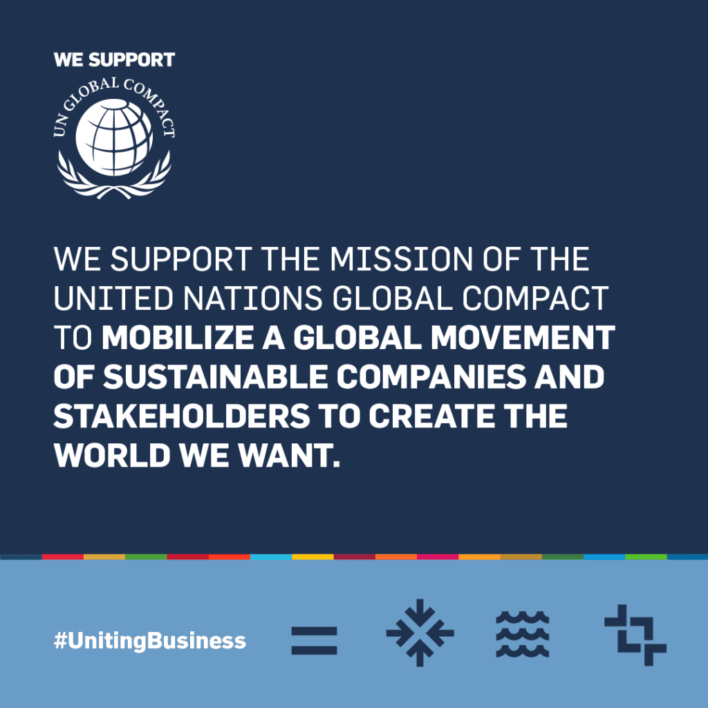 Climate Logic Joins the UN Global Compact: Strengthening Our Commitment to Sustainability 38 Joining the Initiative - UN Global Compact