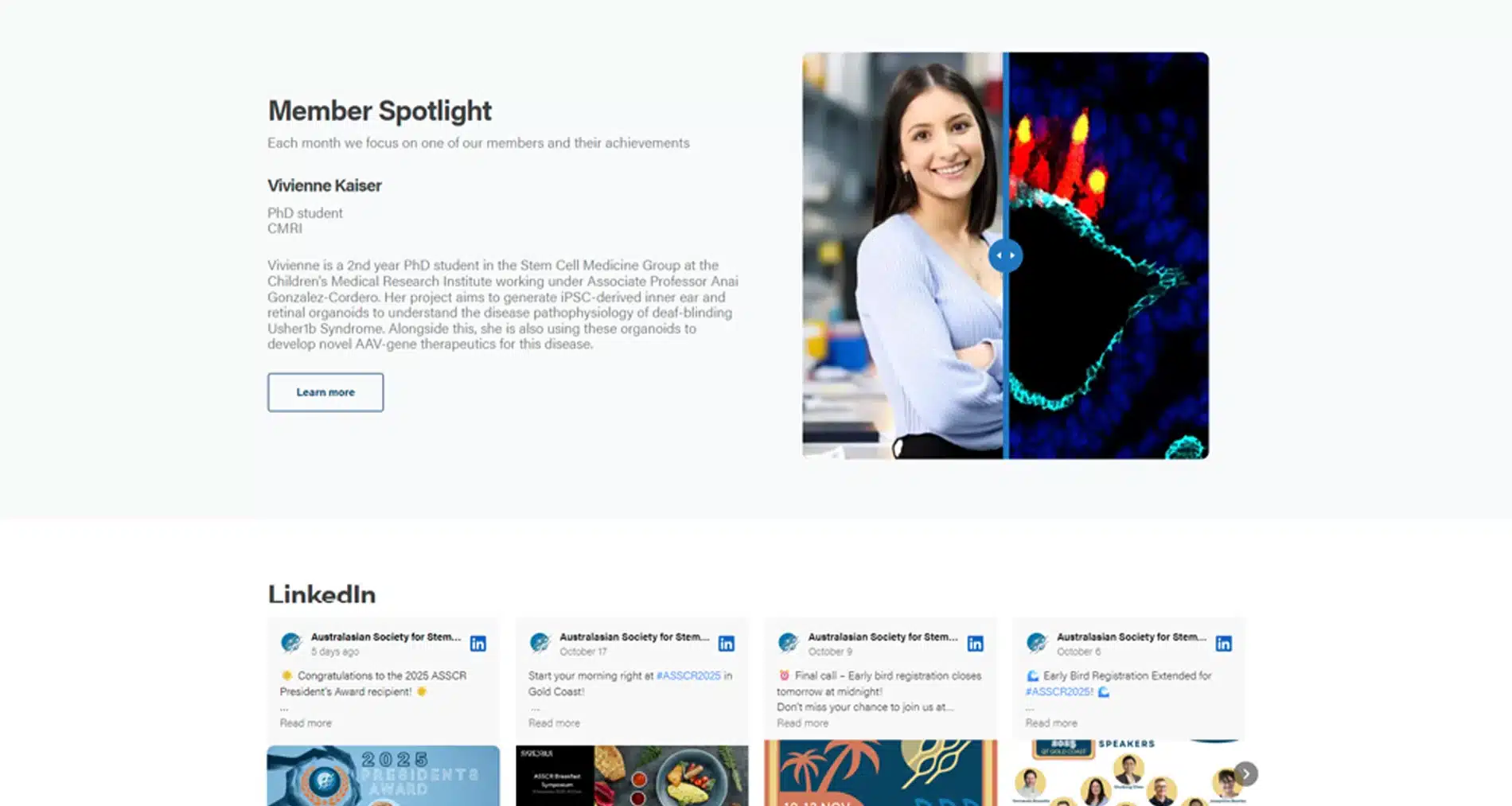 ASSCR Member Profile